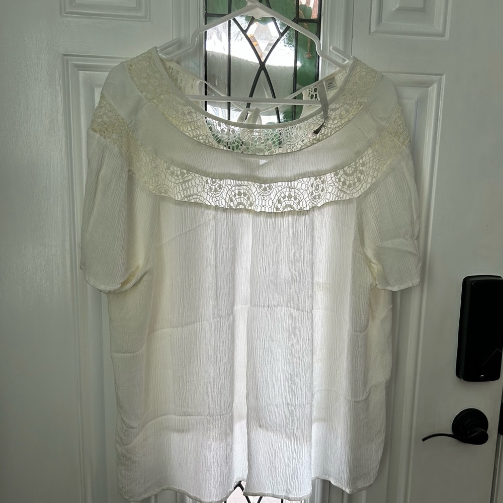 LC by Lauren Conrad Lace Blouse